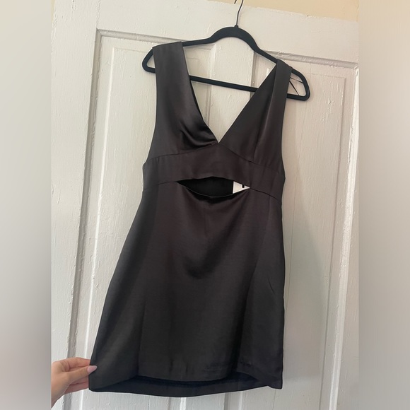 NWT Impecciable Pig Black Mini Dress - Picture 1 of 4